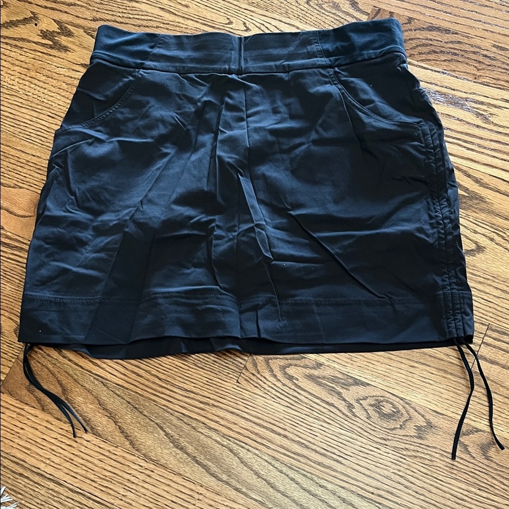 Columbia black Athletic Skort with Side Drawstrings